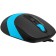 Mouse A4Tech FSTYLER FM10S Black/Blue Optical (1600DPI) Silent USB (3but)