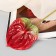 Artificial flowers "Anturium" 60 cm, red