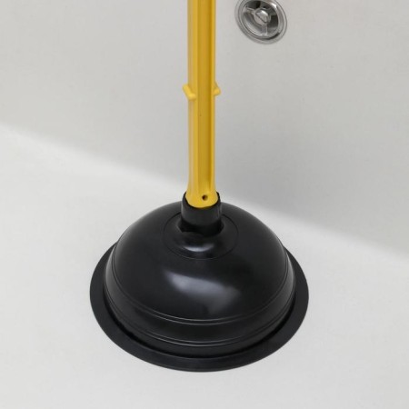 Vantuz with a long handle, d = 14.5 cm, h = 38 cm, color mix-1