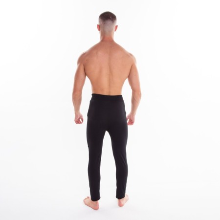 Male thermal underwear (pants), black color, size 52-54-6