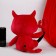 Soft toy "Demon", 35 cm
