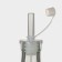 Glass bottle for sauces and oils of the olive, 200 ml, 4.5 × 29 cm
