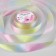 Satin tape "Rainbow", 25 mm × 18 ± 1 m, multi -colored