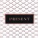 Gift Pack Laminated with a wide bottom, "Texture", 25 × 19 × 18 cm