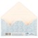 Envelopes for money, 16.5 x 8 cm "Blue Princess", princesses: Cinderella
