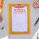 Folder "Portfolio of high school students", 8 letters, A4