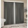 Set of curtains "Canvas", size 200x270 cm, 2 pcs, pavement color