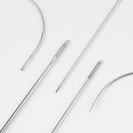 Sewing needles, for skin, 7 pcs-2