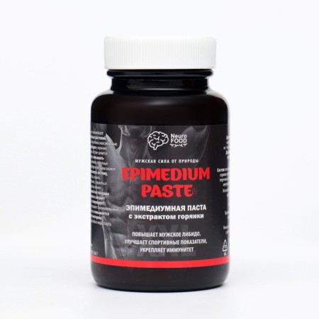 Epimedium paste for men Neurofood with Gvanka extract, 100 ml