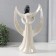 Souvenir ceramics "on the wings of tenderness" black and white 29x17x11 cm