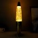 Lamp "Golden Rocket" Lava, Tergets, E14 h = 35cm Risalux