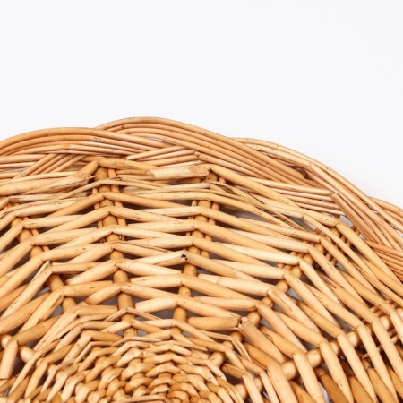 Wicker basket, h = 3cm, d = 34 cm-2
