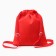 Children's Bag "Blue Tractor", 35 × 30 cm, red color