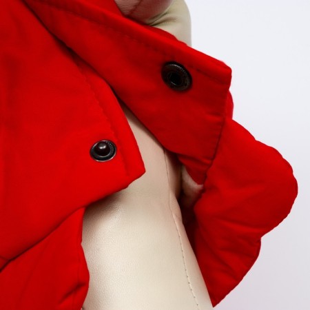 Jacket for dogs, s (DS 20 cm, Osh 23 cm, OG 32 cm), red-4