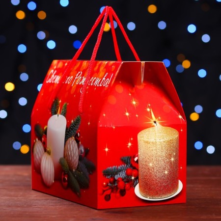 Gift box "Light", boxing box 20.5 x 12 x 17 cm-2