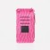 Baby bag on magnet, long belt, pink color