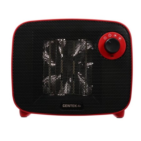 CENTEK CT-6022, ceramic, desktop, 1500 watts, 15 m², red-3