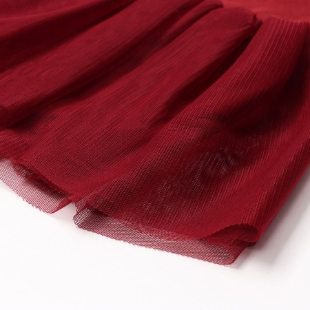 Body with a crumb skirt I'm Cherry Red, height 86-92, cherry-3