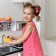 Children's Wooden Game Kitchen "Heidi Style" with an electric stove