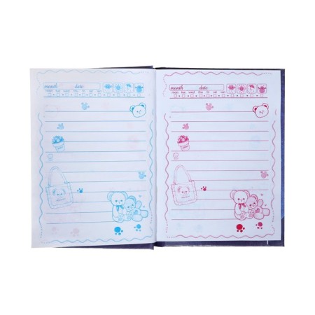 Notebook in a gift box, on a lock, A6, 45 sheets, a "Dream" line, mix-5