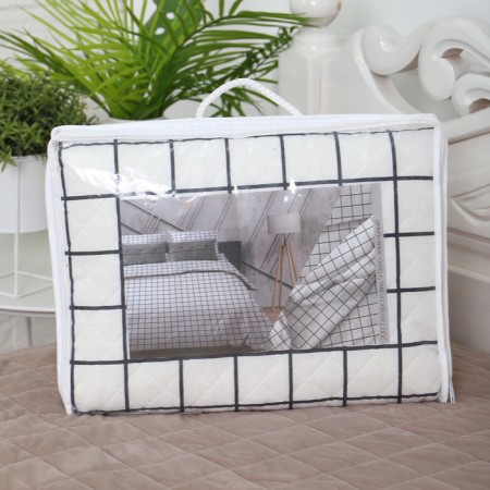 Tattersole bedspread 180x210cm, b/s, calico 120g/m, hl 100%-5