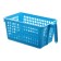 Storage basket with a handle, 28 × 16 × 12 cm, color mix