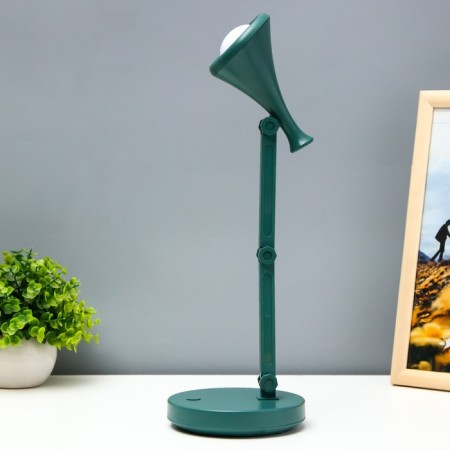 Jambo table lamp LED 2W USB AKB Green 13x13x34.5 cm Risalux-5