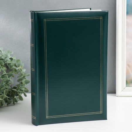 Photo album in 300 photos 10x15 cm pr. Peret green