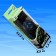 Radio -controlled car "Bolid" works on batteries, black color