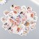 Stickers for creativity "Nature" set 45 pcs 4.4x4.4x1.1 cm