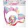 Carnival rim "bow" with colored strands