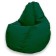 The hand-bag “pear” is positive Luma, size m, diameter 70 cm, height 90 cm, velor, green color