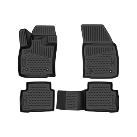 3D mats in the salon for Geely Tugella 2021-, crossover, 4 pcs.