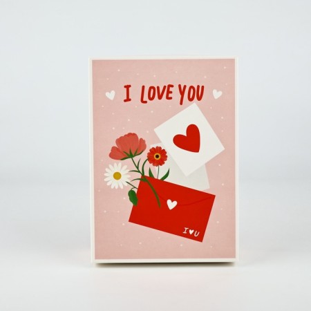 Gift folding box, packaging, “love letter”, 21 x 15 x 7 cm-2