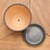 Set of flower pots 4 pcs. Gray silk 0.4 / 1 / 2.5 / 5 l