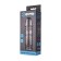 Toyfa Xlover nozzle to increase size, TPE, black transparent, 13.5 cm