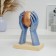 Figure "Mir-Mir" Blue with gold, 24.5cm