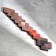 Wooden souvenir "knife", 20 cm, pixel