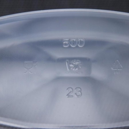 Set of containers, 500 ml, 13.8 × 10.2 cm, 5 pcs, with a lid, the color is transparent-3