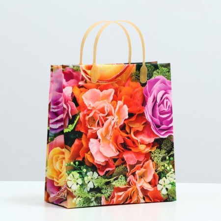 Package "Evening Bouquet", soft plastic, 26 x 23 cm, 100 μm