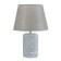 August table lamp E14 40W gray 22x22x34 cm Risalux