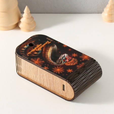 New Year's box "Snake. Wealth" 13x7x4 cm-3