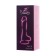 Phalloimitator, glowing in the dark, silicone, transparent pink, 20 cm