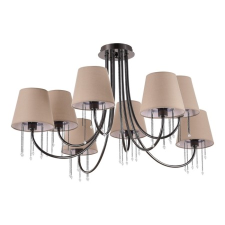 Ceiling EVOLUCE lamp. Sle1118-802-08. Alluria. 8x40 watts, E14, 84x84x45 cm, Black Cherrem-1