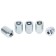 Secrets for wheels JN-402, nut 12x1.5 mm, height 32 mm, closed, 4 pcs. + key