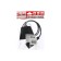 Cartridge E27 in Home, silicone, with a cord 1 m, black