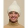 Children's hat, size 51-52, milk color