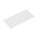Set of furniture lining, 125 pcs., D = 0.9; D = 1.5; D = 2; D = 3.8; 20x20, white color