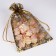 Bag Gift Organza "Gold", 16 x 24 cm +/- 1.5 cm, New Year