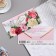 Money envelope "Happy Wedding Day!" multi -colored roses, 16.7x8.3 cm
